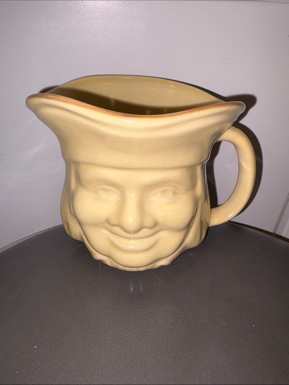 Vintage 4.5” Pfaltzgraff Toby Face Mug from "Village" Pattern, Quaker Oats Guy